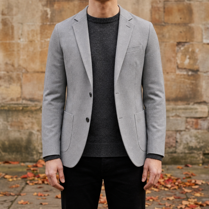 Rivello Slim Fit Knit Blazer