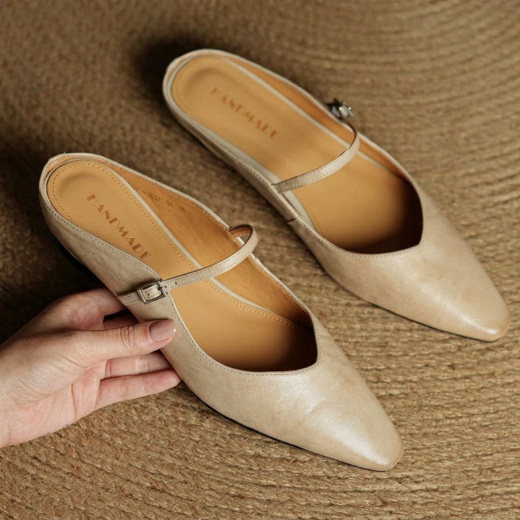 Ronda Orthopedic Leather Mules