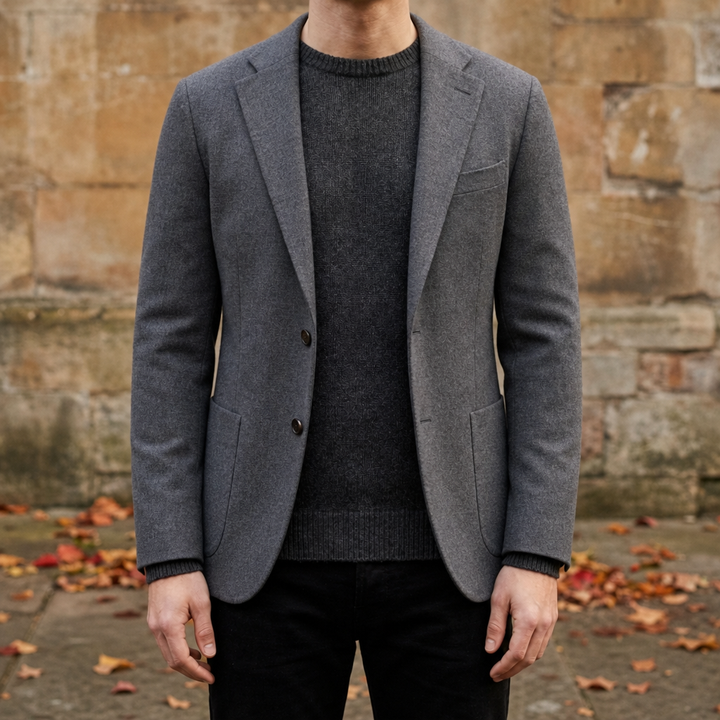 Rivello Slim Fit Knit Blazer