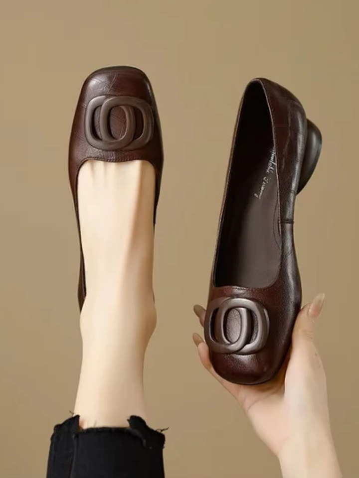 Opium - Leather Flats