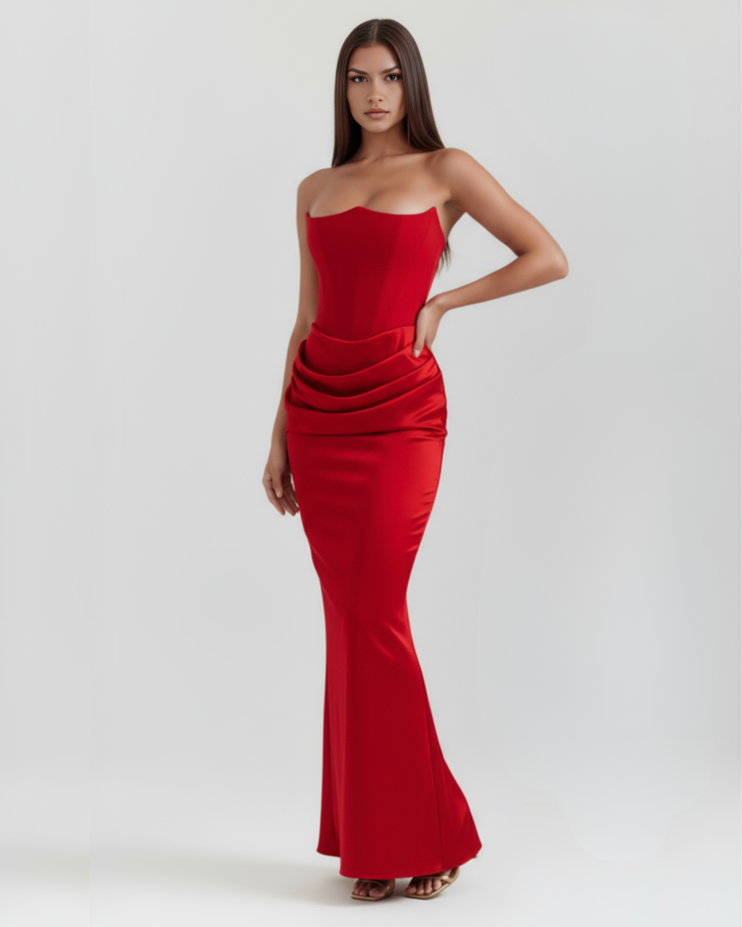 Sophia | Corset Maxi Dress