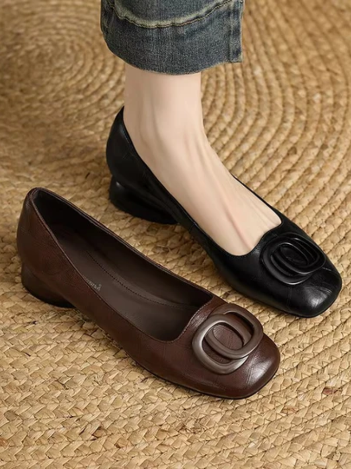 Opium - Leather Flats