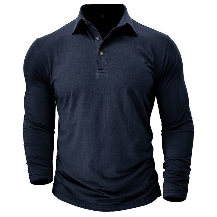 Travis Owen | Stylish Premium Long-Sleeve Polo