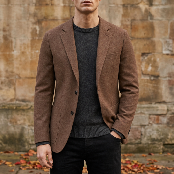 Rivello Slim Fit Knit Blazer
