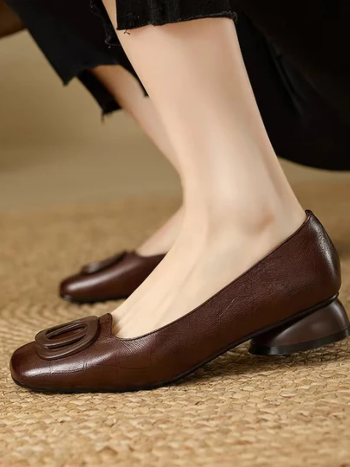 Opium - Leather Flats
