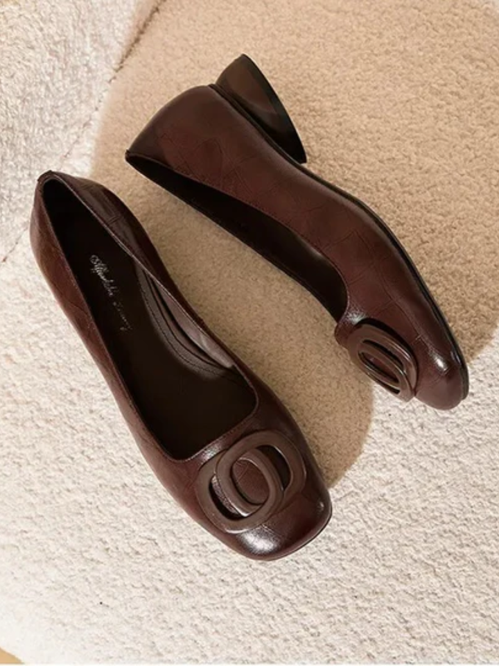 Opium - Leather Flats