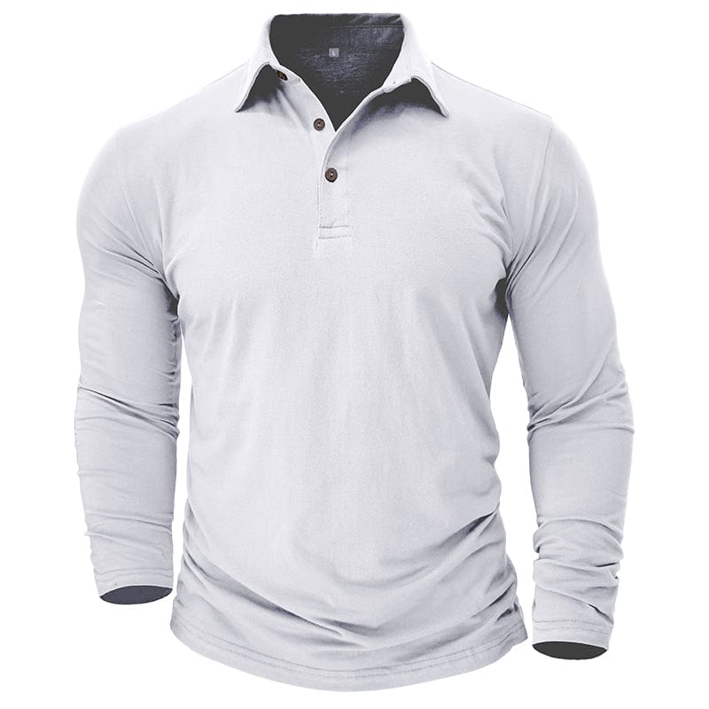 Travis Owen | Stylish Premium Long-Sleeve Polo