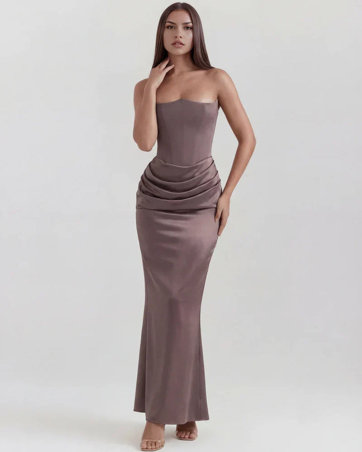 Sophia | Corset Maxi Dress