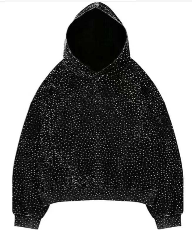 Stella™ | Sparkling Rhinestone Oversized Hoodie