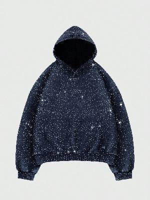 Stella™ | Sparkling Rhinestone Oversized Hoodie