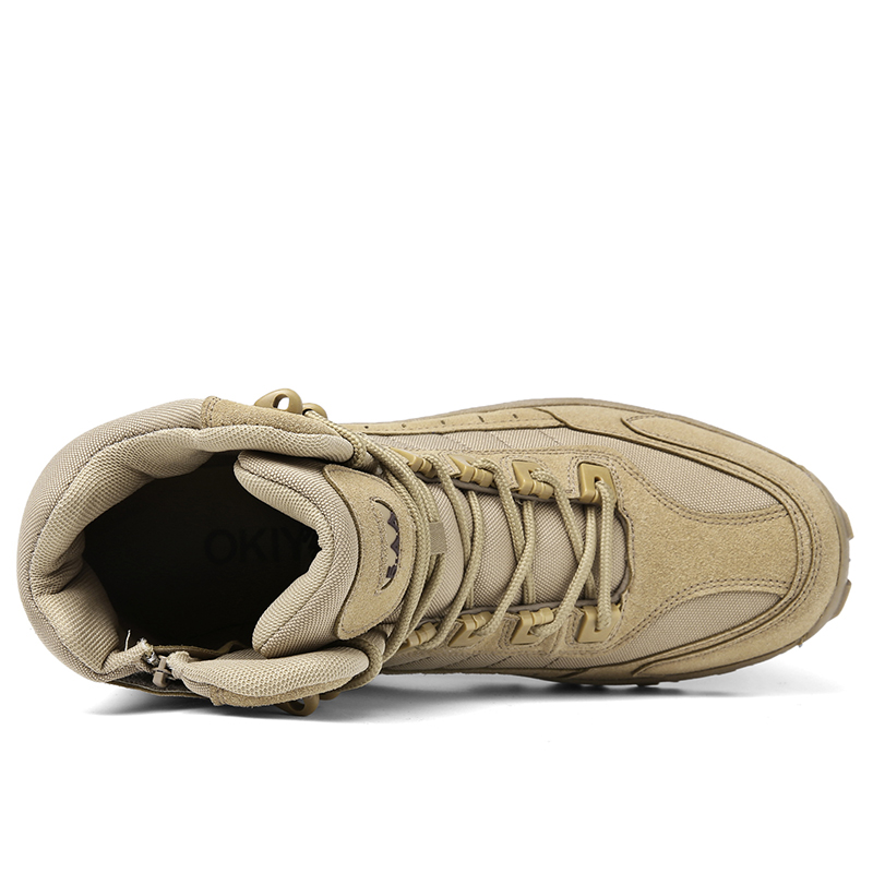 Men’s Lace-Up Tactical Hiking Work Boots