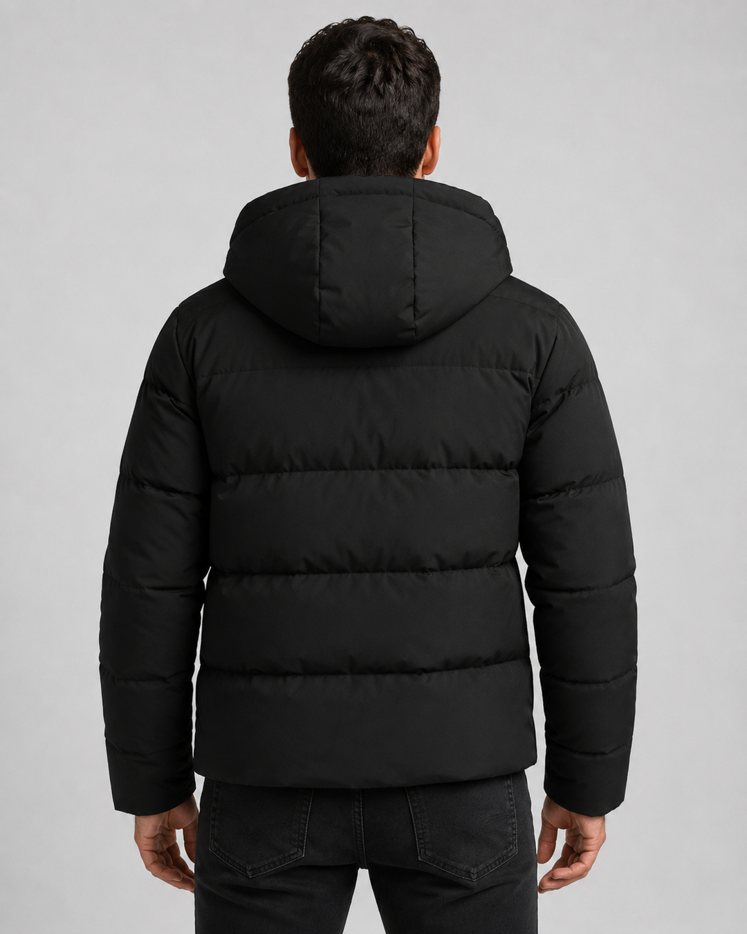 Laurence | Hooded Winter Puffer Jacket with Zip Pockets